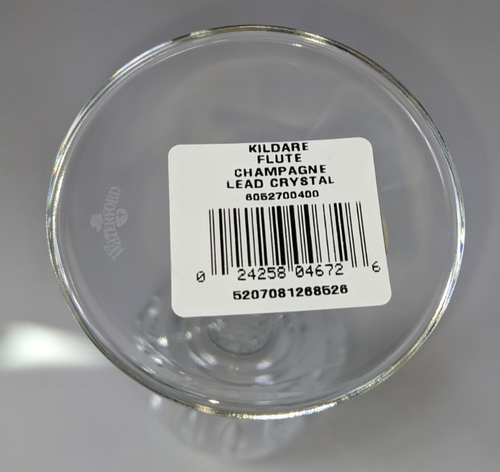 Kildare - PAIR NEW Waterford Crystal, Ireland Flute Champagne Ireland - Picture 3 of 7