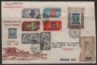 Mexico 1956 EXMEX Registered FDC to Hermann Sieger - 100 Years Stamps