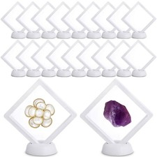 20 PCS 3D Floating Frame Display Case, Coin Display Box for Challenge Coins, ...