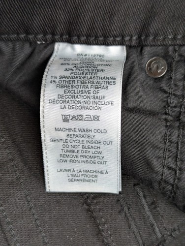True Religion Mens 36x32 Rocco Flap Black Relaxed Skinny Jeans Black Denim NWT - Picture 9 of 17