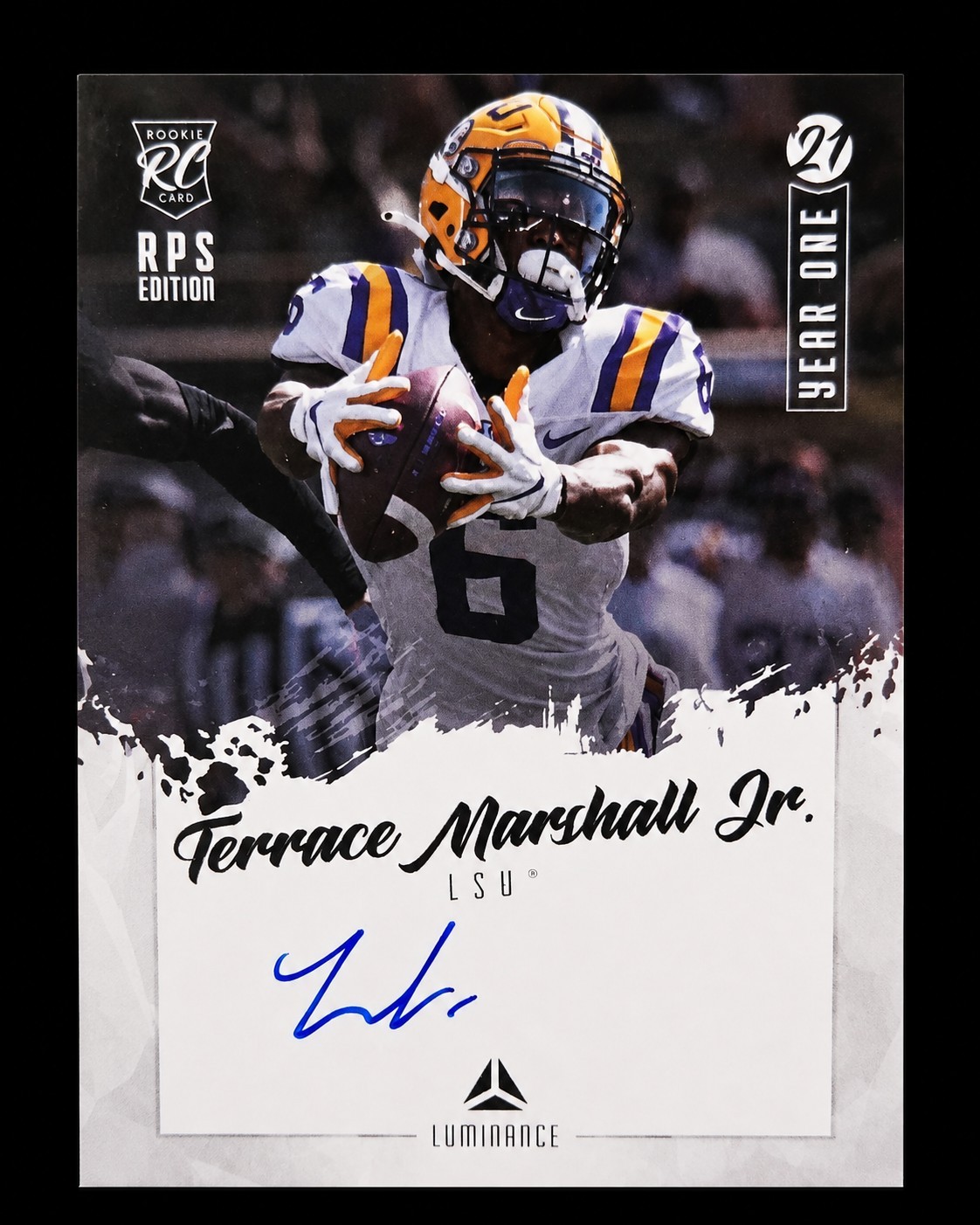 Terrace Marshall Jr #YS-TM 2021 Panini Luminance Football Year One Signatures