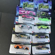 Hot Wheels 2026 Neon Speeders Mix 2 Set Of 8 Hot Wheels 2026 Neon Speeders Mix 2 Set Of 8