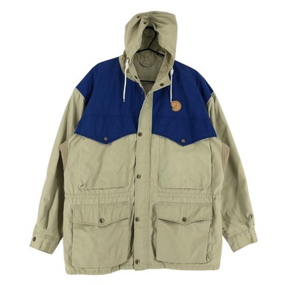 Vintage Fjällräven Kapuzenparka Explorer Jacke Mantel Herren Größe L