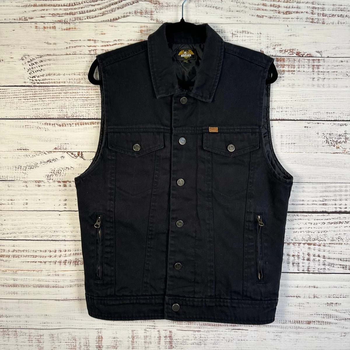 LOSER MACHINE ブラックデニムベスト Lサイズ Loser Machine Coats, Jackets & Vests for Men for Sale - Shop New
