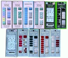 Dashing Diva Gloss Ultra Shine Gel Nail Strips Includes Holidays YOU CHOOSE
