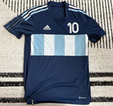 Lionel Messi Adidas Training Soccer Jersey Aeroready Argentina Small