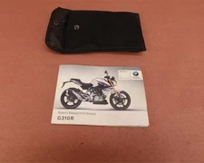 2016 - 2019 BMW G310R G310 R Owner's Riders Manual