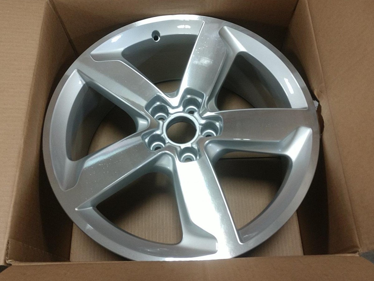 北*あ様 純銀 OEM Reman 19x8 Aluminum Wheel Bright Silver Fits 2017 Audi Q5