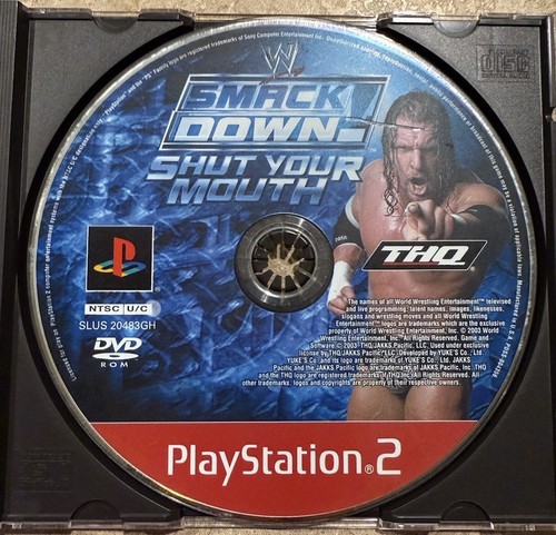 WWE SmackDown Shut Your Mouth (Sony PlayStation 2, 2002) getestet und funktionsfähig