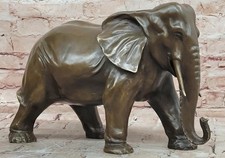Bronze Elephant Sculpture – Majestic African Wildlife Animal Statue