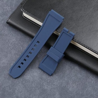 De 22 24Mm Uhrenarmband Für Breitling Avengers Silikonkautschuk Ersatzband
