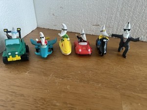 McDonald's Mac Tonight Fast Food Toys Figures Vehicles Set of 6 1988