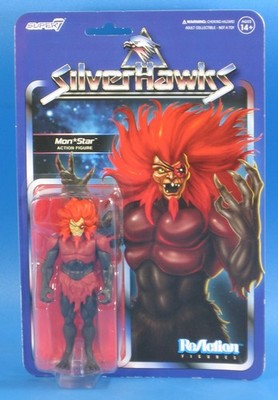 Silverhawks Mon Star 4'' Action Figure 2024 Mon*Star MOC Reaction Super 7