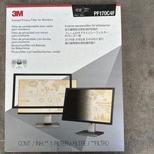 3M PF170C4FLCD Black Framed Privacy Filter for 17" Monitor