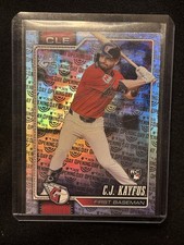 Topps 2026 Series 1 C.J. Kayfus Rookie Opening Day Cleveland Guardians #35