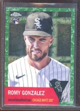 Romy Gonzalez 2022 Topps Chrome Platinum Toile White/Green Refractor #127 95/99