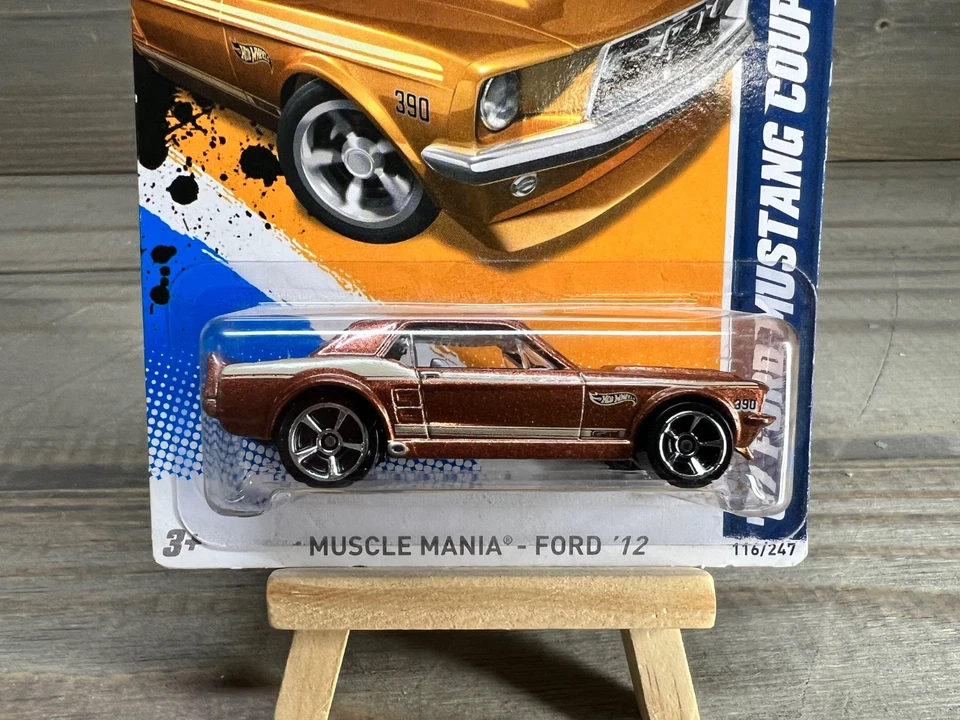 New Hot Wheels 67 FORD MUSTANG COUPE Muscle Mania 2012 1967 xploraf - Image 2 of 3