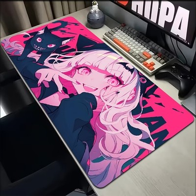 40*90cmAnime black cat girl large size non-slip mouse pad - non-slip rubber offi