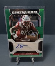 Panini Prizm 2022 Sensational Sig. Emeka Emezie Green NC State SS-EEM