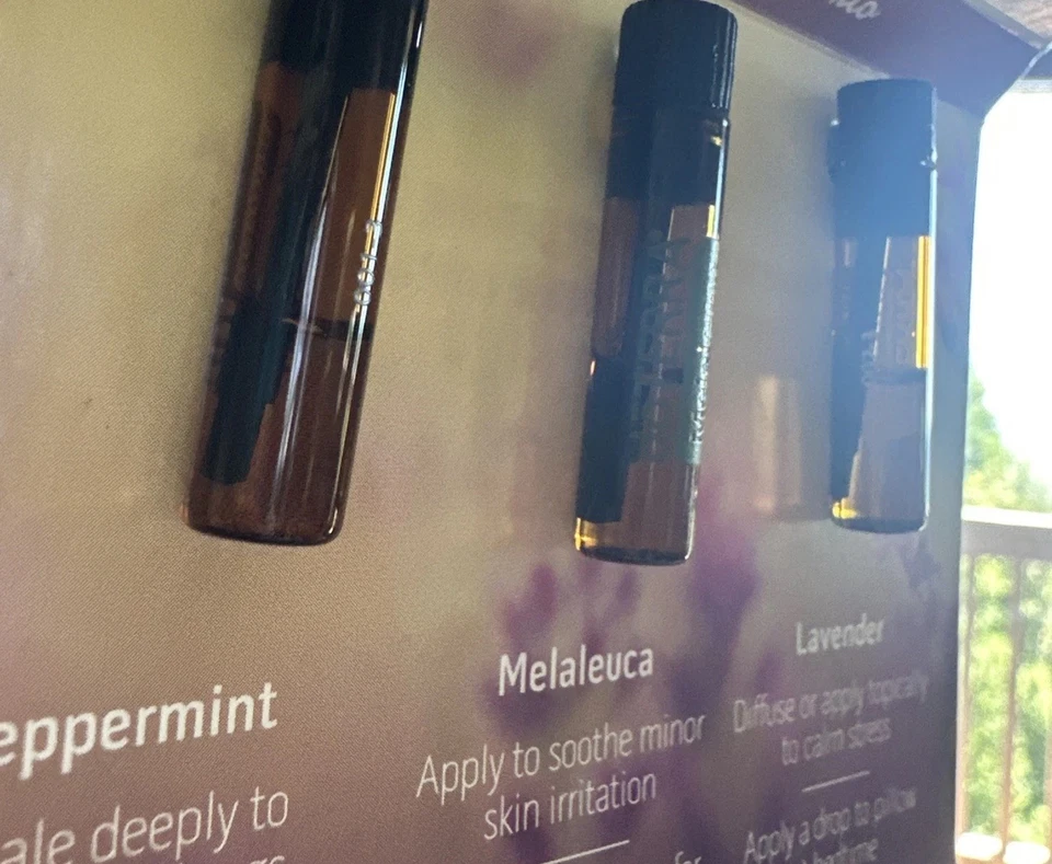 doTerra образцы мяты перечной чайное дерево лаванда 10pk эфирное масло - Изображение 4 из 4