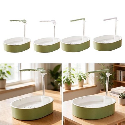 Vogel Automatische Duschbox Verstellbar Spielbecken Indoor Wellensittich Papagei Badewanne