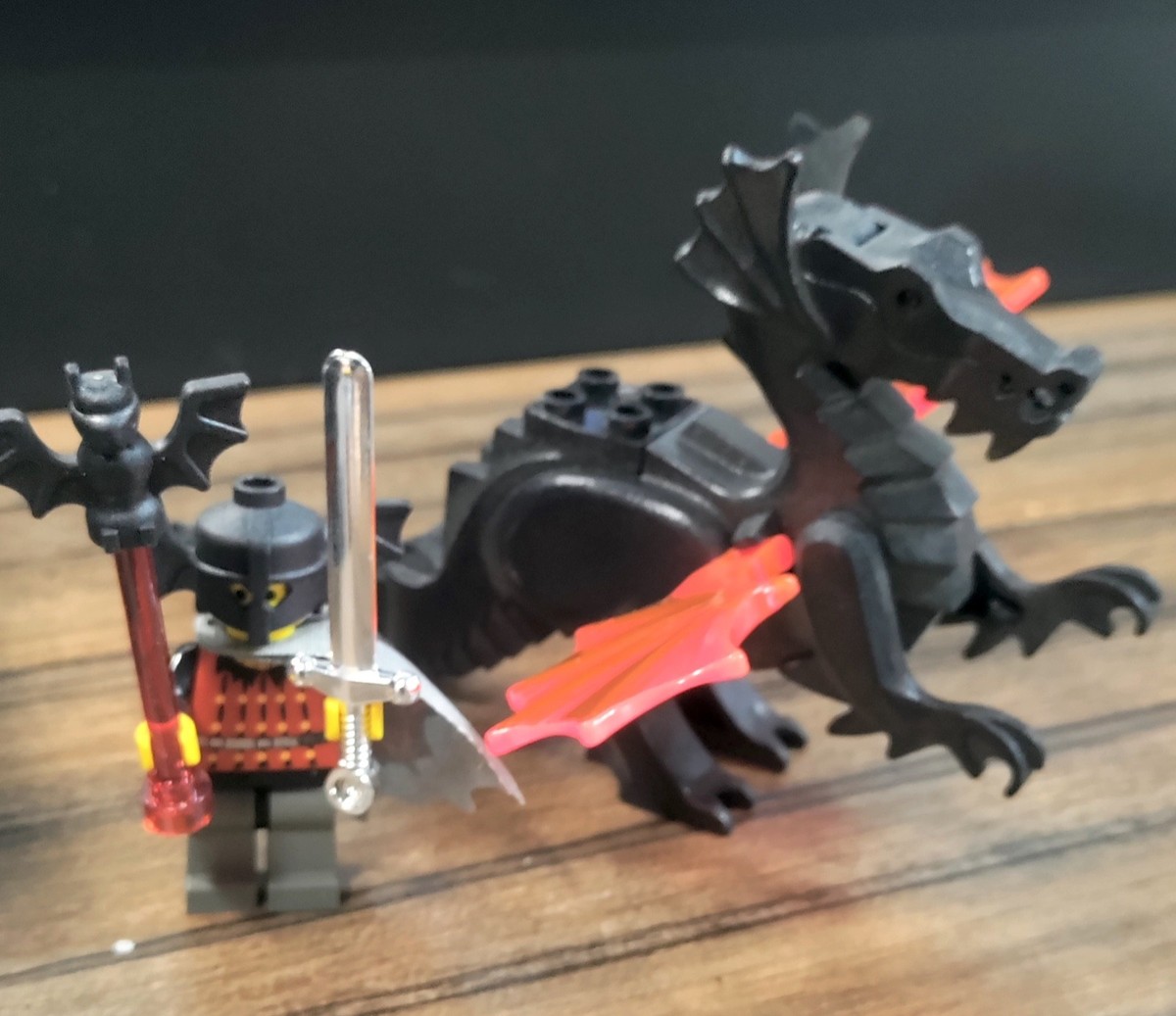 Lego Castle Fright Knights Basil the Bat Lord Minifigure with