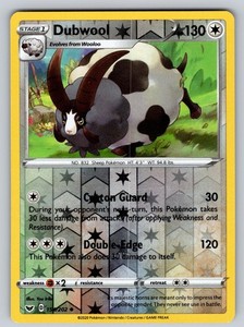 Dubwool 154/202 Sword & Shield Base Set Reverse Holo Uncommon