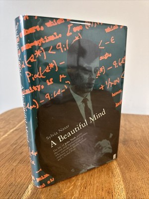 A Beautiful Mind by Sylvia Nasar 1998 UK 1st/1st HB Faber - Vintage VGC