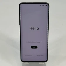 OnePlus 7 Pro Nebula Blue 256GB Unlocked - Good Condition w/ Screen Shadow 