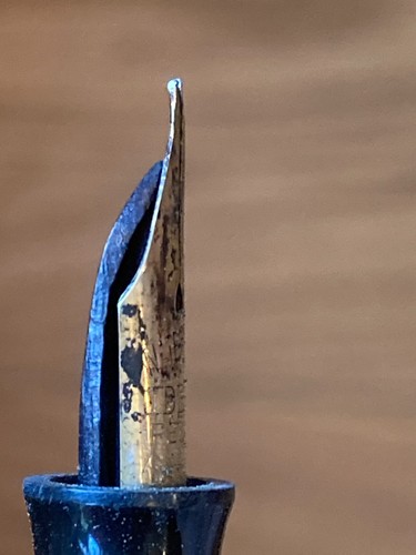 Waterman "8" Personalized Fountain Pen w Waterman Nib GREAT FLEX Unrestored 5" - Picture 15 of 20