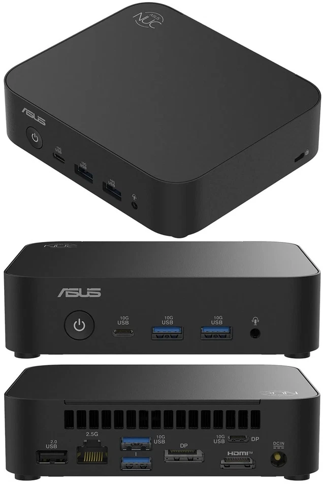 ASUS NUC14MNK15 (Intel Intel N150, bis zu 3.60GHz, HDMI, 2x DP)