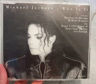 Michael Jackson Who Is It rare 3 Track CD Single 1992 very good condition 