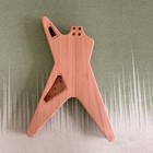 DIY Dean Electric Guitar Kit Mahogany Body Maple fretboard BK part bolt on 22F — photo 9