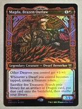 MTG / Magda, Brazen Outlaw / KHM / #312 / FOIL (Showcase) / Rare / NM