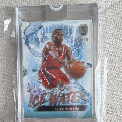 Topps 2024 Topps 3 Ice Water Allen Iverson IW-10 28/49 76ers Insert