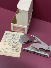 LEGAL brand Seal Press Embosser with Engravable Die Vintage Unit