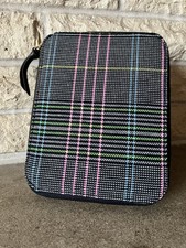Hobonichi A6 planner cover   Rare Neon Tartan pattern   2023 Japan