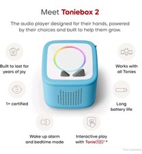 TONIEBOX 2 AUDIO PLAYER BUNDLE TONIES FOR KIDS 3 Pawn Patrol Sky Blue