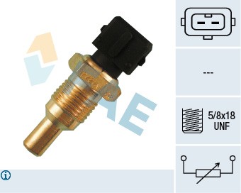 33050 COOLANT TEMPERATURE SENSOR GAUGE FAE NEW OE REPLACEMENT - Picture 2 of 5