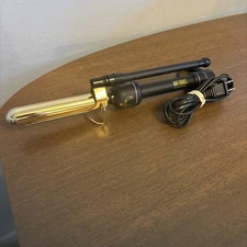 Hot Tools Professional 1" Gold Marcel Hair Curling Iron # 1108 Salon Beauty Pro