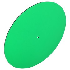 Hellgrün Acryl Plattenspieler Slipmat Langlebig Antistatisch Vibration Dämpfer Pad