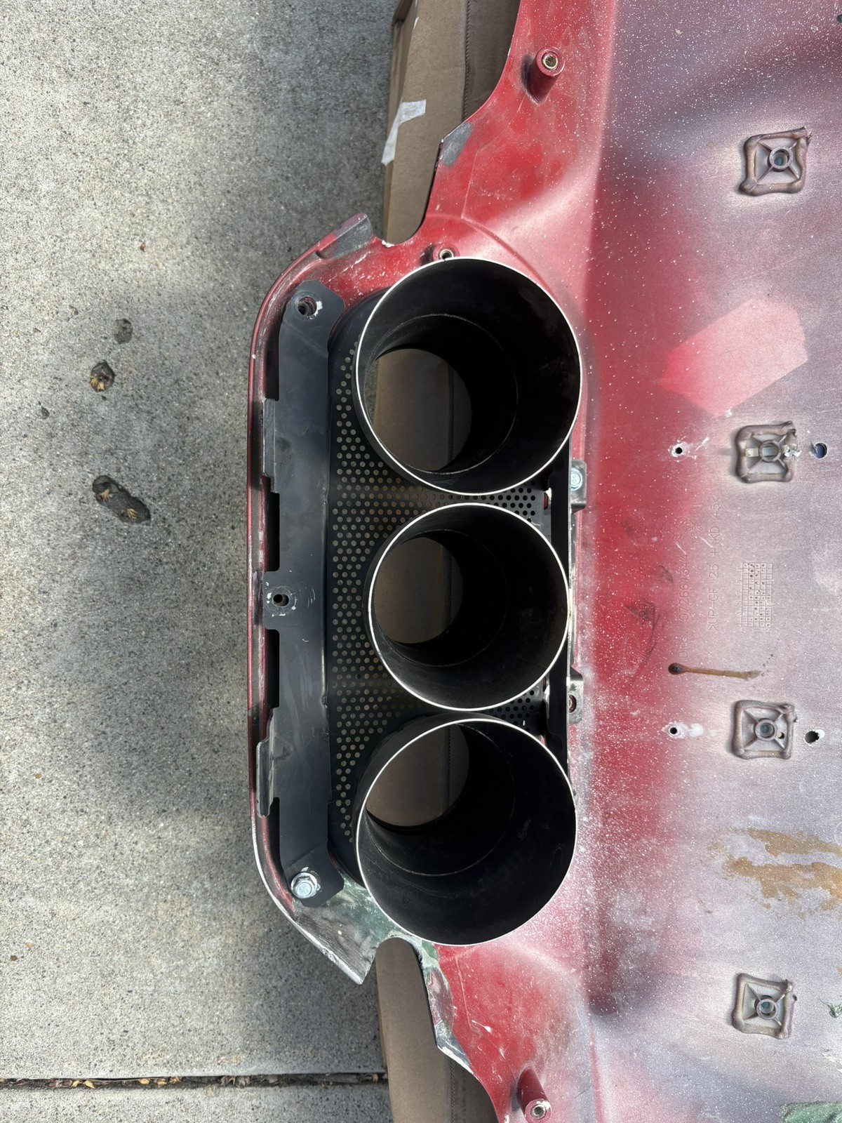 FERRARI 458 ITALIA REAR BUMPER 2010 2011 2012 2013 2014 2015 83825910 OEM