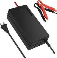 36 Volt Golf Carts Battery Charger for EZGO, 36V/43.8V 10A LiFePO4 Lithium Batte