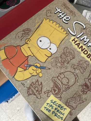 極美品】The Simpsons Handbook 原画集 ザ・シンプソンズ Matt