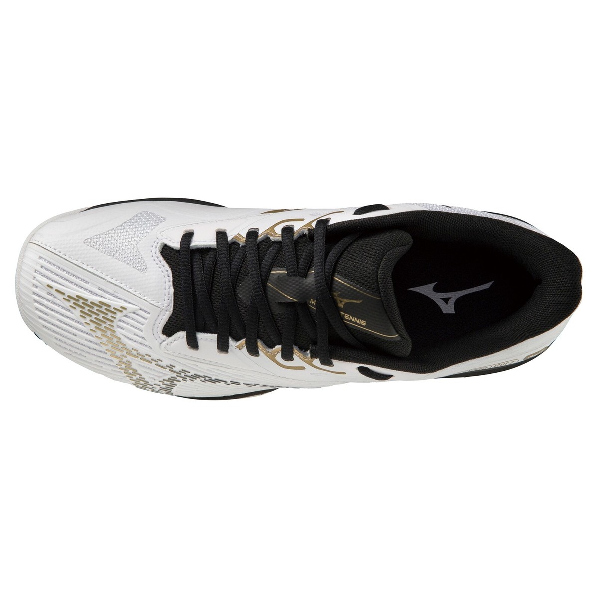 MIZUNO Tennis Shoes WAVE EXCEED LIGHT 2 SW OC White/ Gold/ Black