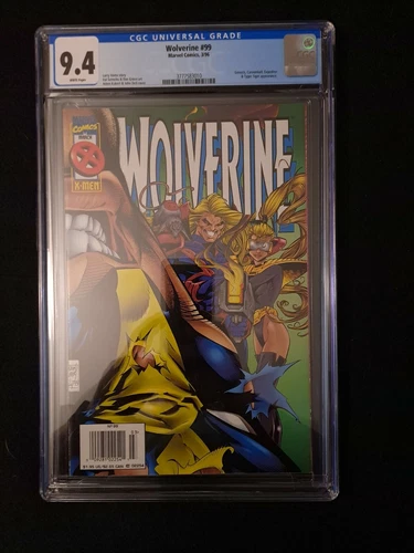 Wolverine #99 CGC 9.4 1996 📰Newsstand Edition Genesis - Cannonball