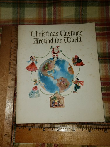 Vtg Hallmark CHRISTMAS CUSTOMS AROUND THE WORLD booklet - Picture 11 of 11
