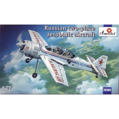Sukhoi Su-29 Russian two-place aerobatic Amodel 72269 model airplane kit 1:72