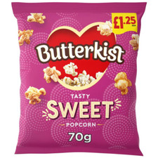 Butterkist Sweet Popcorn 15x50g PMP £1.25