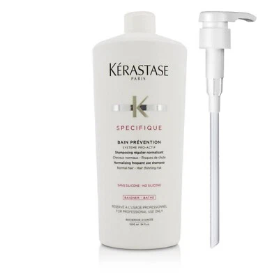 AS SHOWN Kerastase Specifique Shampoo Bain Prevention 1000ml No Silicone New With Box PO